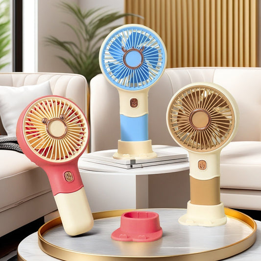 USB Rechargeable Handheld Fan – Stay Cool Anywhere