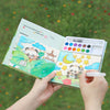 DIY Watercolor Painting Book Set for Kids