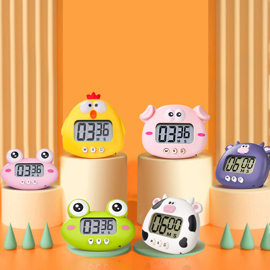 Multi-Purpose Cute Animal Countdown Magnetic Timer Clock