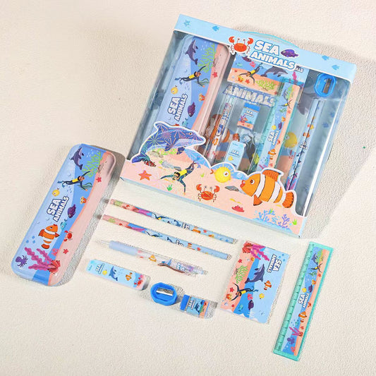 Kids' Ultimate Cartoon Stationery Kit – Learn with Fun