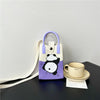 Knit Crossbody Sling Bag Panda & Bear Edition
