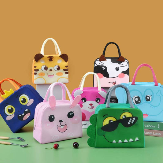 3D Cartoon Animal Thermal Multipurpose Lunch Bag