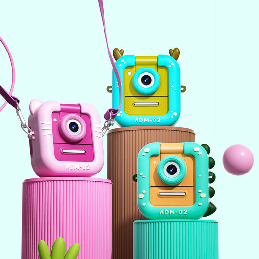 Instant Fun! Kids Print Camera with Thermal Printing