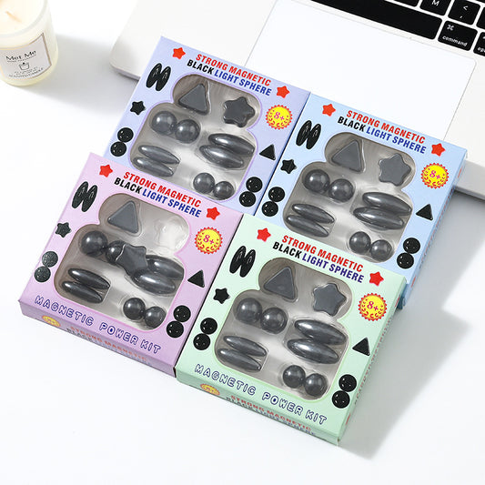 Fun Magnet Toy for Kids, Learning, Stress Relief Magnetic Toy Set of 10