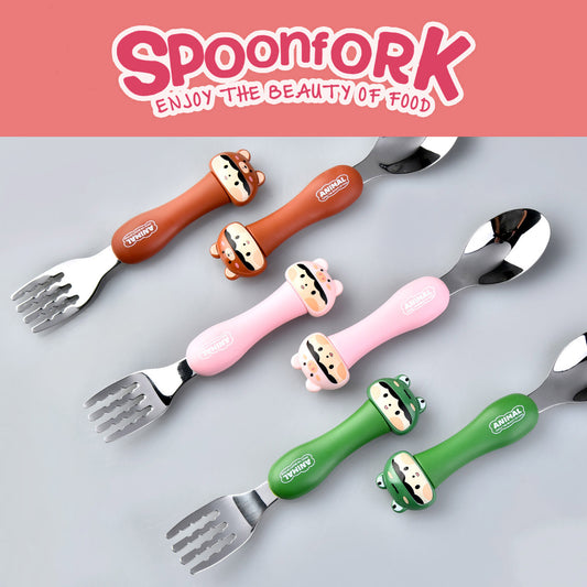 Stainless Steel Spoon & Fork – Durable & Stylish