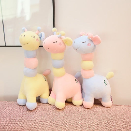 Charming Spotted Giraffe Soft Plush Toy