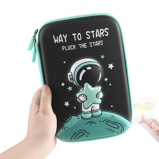 3D EVA Astronaut Way to star Pencil Case Pouch