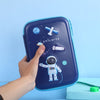 3D EVA Space Pencil Hard Case Large Capacity & Durable