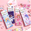 Kids watercolor art book with 20 pages of fun creative illustrations