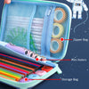 3D EVA Space Pencil Hard Case Large Capacity & Durable