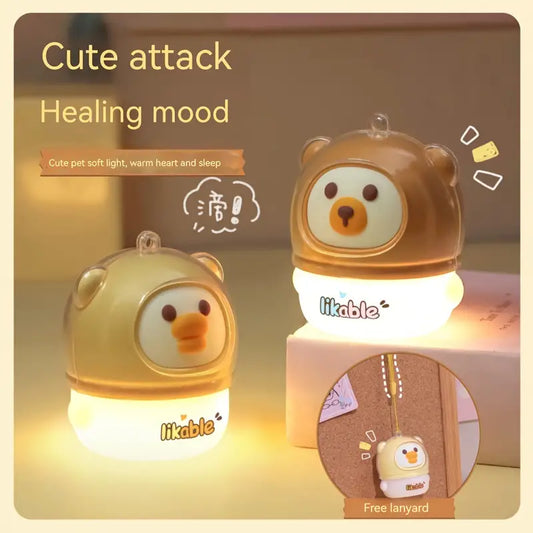 Cute Panda & Duck LED Night Lamp