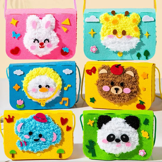 ine Motor Training Sewing Activity Bag for Children