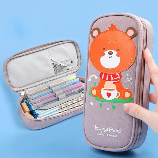 The Happy Bear Pencil Case: Cozy & Organized