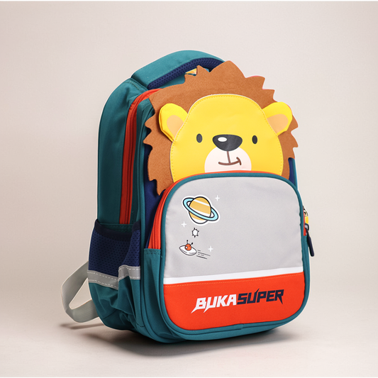 Lion Space Theme School Bag