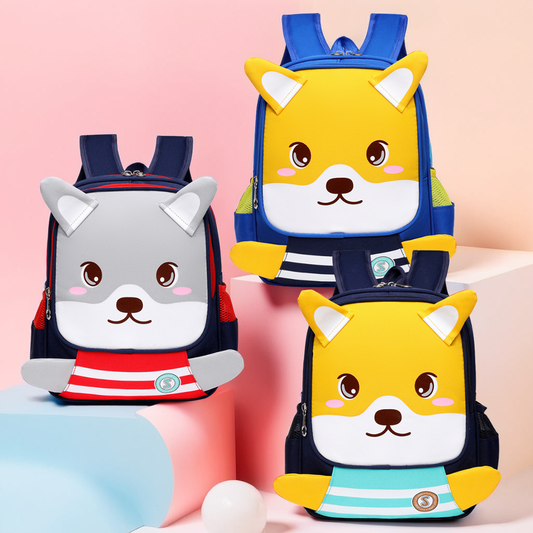 Puppy Cartoon School Bag