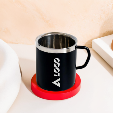 Personalized Stainless Steel Coffee Mug - For Corporate Gifting