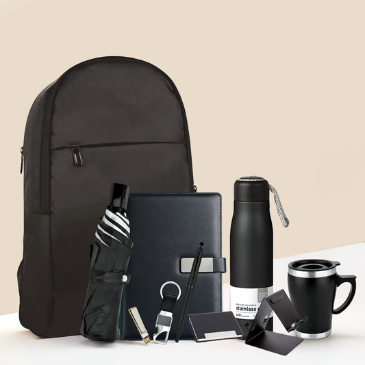 10-in-1 Premium Corporate Gift Set | Laptop Bag + 9 Accessories
