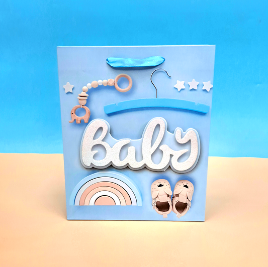 Baby Boy Theme Paper Bag