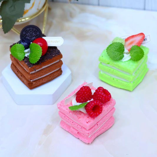 Delicious Realistic Pastry shaped Fridge Magnet