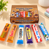 Chocolate Bar Wrapper Squishy Toy | Realistic Slow-Rise Fidget Toy