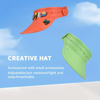 Trendy Open Top Sun Protection Hat for Beach & Travel