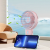 3-in-1 Mini Desk & Rechargeable Handheld Fan | 3-Speed Mini Portable Fan