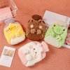 Animal Plush Hot Water Bag with Hand Warmer Pocket