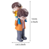 Miniature Father and Son Figurine