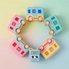 Push and Run Cartoon City Bus Toy Car