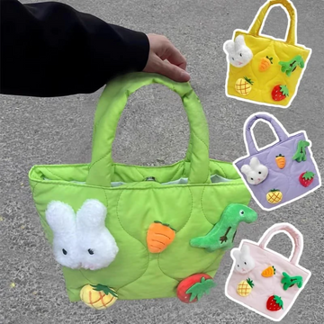 Cloud 3D Plush Fancy Handbag