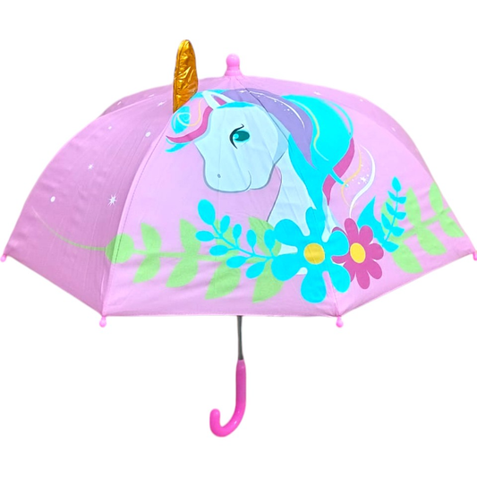 Magical Unicorn 3D Umbrella – Rainy Day Fun