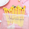 Yellow Series Cartoon Gel Pen Set of 10