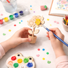 DIY Wooden Flower Painting Kit