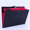 A4 5-Pocket File Folder – Push Lock Safety & Easy Organizing