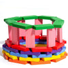 120-Piece Wooden Colored Domino Set