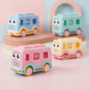 Push and Run Cartoon City Bus Toy Car