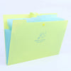 A4 5-Pocket File Folder – Push Lock Safety & Easy Organizing