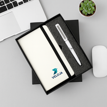 Executive Duo: Notebook and Pen Corporate Gift Set