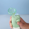 150ml Mini Pocket Vacuum Bottle | Portable Insulated Water Bottle with Straw Lid & Strap