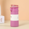 150ml Mini Pocket Vacuum Bottle | Portable Insulated Water Bottle with Straw Lid & Strap