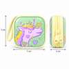 Unicorn Square Tin Coin Pouch