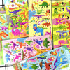 Cute & Crazy Dino Fluffy Stickers