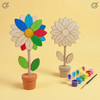 DIY Wooden Flower Painting Kit