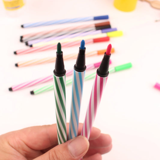 Adorable Cute Duck 12-Color Sketch Pen Set