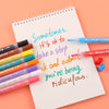 Set of 15 Vibrant Color Acrylic Marker Magic