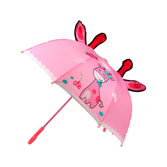 Giraffe 3D Kids Umbrella – Fun in Every Drop
