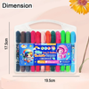 Rainbow Twist 48 Washable Crayon Set – Gift-Ready for Kids