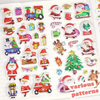 3D Air Bubble Christmas Stickers