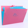 A4 5-Pocket File Folder – Push Lock Safety & Easy Organizing