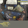 Multi-Purpose Neon Dinosaur 2-in-1 Shoulder & Handbag